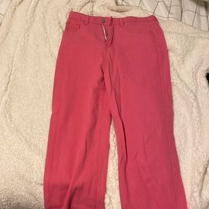 Hot pink amazon FAKE Zara jeans